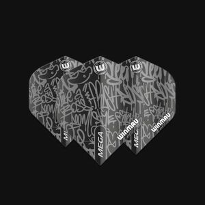 DART TOLL WINMAU MEGA STANDARD FEKETE kép