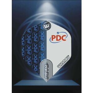 DART TOLL WINMAU PRISM ZETA PDC LOGÓ, KÉK-FEHÉR kép