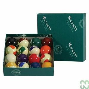 golyókészlet pool Aramith Continental 38mm (phenol) kép
