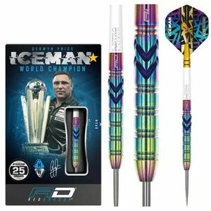 DART SZETT STEEL RED DRAGON GERWYN PRICE IONIC 25g 90% Gravírozott kép