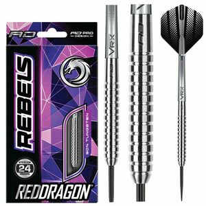 DART SZETT STEEL RED DRAGON REBEL 24g 90% Gravírozott kép