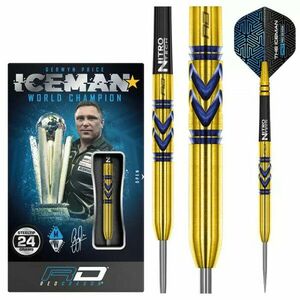 DART SZETT STEEL RED DRAGON GERWYN PRICE AVALANCHE GOLD 24g Gravírozott kép