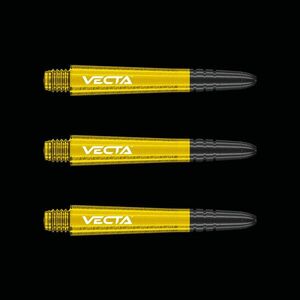 DART SZÁR WINMAU VECTA MŰANYAG, CITROMSÁRGA, FÉM TOPPAL, HOSSZÚ kép