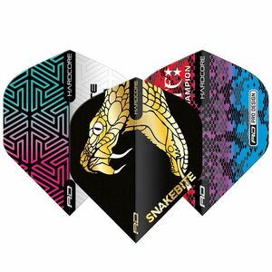 DART TOLL Red Dragon PETER WRIGHT SNAKEBITE HARDCORE VÁLOGATÁS (3X3 TOLL) kép