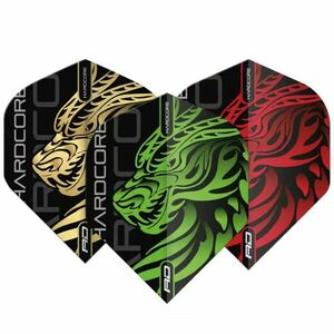 DART TOLL Red Dragon JONNY CLAYTON HARDCORE FLIGHT PACK (3X3 TOLL) kép