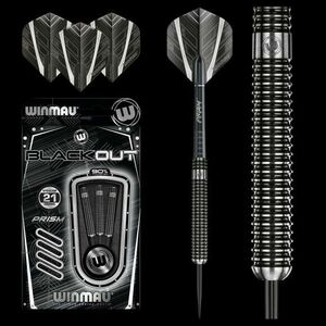 DART SZETT WINMAU STEEL BLACKOUT 21G 90% kép