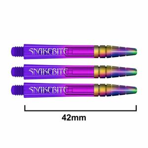 DART SZÁR Red Dragon PETER WRIGHT SNAKEBITE NITROTECH, LILA HOSSZÚ kép