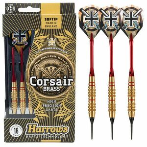 DART SZETT HARROWS CORSAIR SOFT 16G PIROS kép