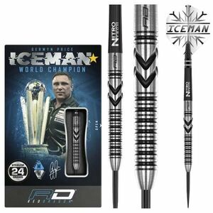 DART SZETT STEEL RED DRAGON GERWYN PRICE THUNDERBOLT, 24g 90% Gravírozott kép