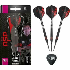 DART SZETT STEEL TARGET NATHAN ASPINALL SP BLACK 2023, 24G 80% kép