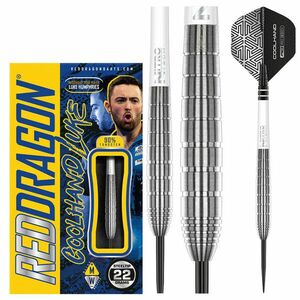 DART SZETT STEEL RED DRAGON LUKE HUMPHRIES TX1, 22g 90% Gravírozott kép