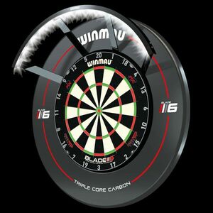 darts tábla Winmau Blade 6 + világítás Winmau Polaris komplett készlet kép