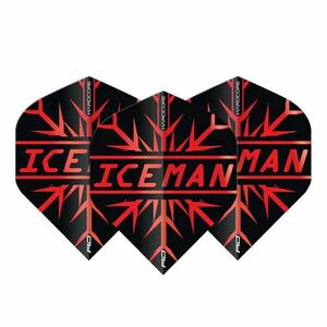 DART TOLL RED DRAGON HARDCORE GERWYN PRICE ICEMAN, FEKETE/PIROS kép