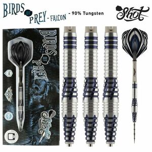 DARTS SZETT SHOT STEEL, BIRDS OF PREY 1, FALCON 27G, 90% WOLFRAM Gravírozott kép