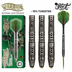 DARTS SZETT SHOT STEEL, WARRIOR RUTENE 23G, 90% WOLFRAM kép