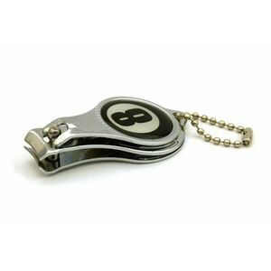 Kulcstartó/Körömcsipesz Biliárd golyó No. 8 kép