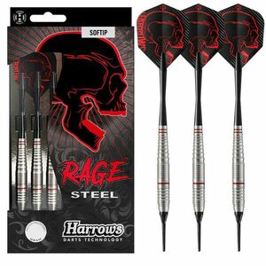 DART SZETT SOFT HARROWS RAGE 18G, BRASS RÉZTESTŰ kép