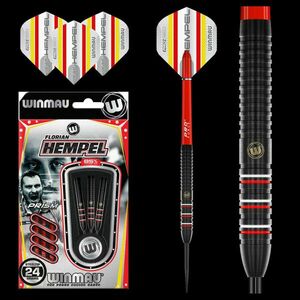 DART SZETT STEEL WINMAU FLORIAN HEMPEL PRO-SERIES 24G, 85% WOLFRAM kép