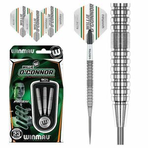 DART SZETT STEEL WINMAU WILLIE O'CONNOR 23G, 90% WOLFRAM Gravírozott kép
