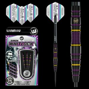 DART SZETT STEEL WINMAU SIMON WHITLOCK PRO-SERIES 24G, 85% WOLFRAM (utolsó darabok) kép