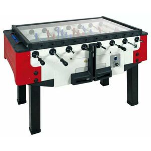 Buffalo csocsóasztal Storm kültéri F3, érmevizsgálóval, üveges, zárt kép