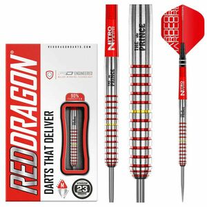 DART SZETT STEEL RED DRAGON RICHIE BURNETT 23g 90% Gravírozott kép
