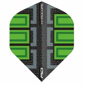 Dart toll Red Dragon Hardcore Radical Black & Green Blocks kép