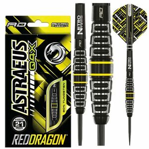DART SZETT STEEL RED DRAGON ASTRAEUS Q4X TORPEDO 21g 90% Gravírozott kép