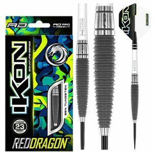 DART SZETT STEEL RED DRAGON IKON 1.1 85% WOLFRAM, 23g Gravírozott kép