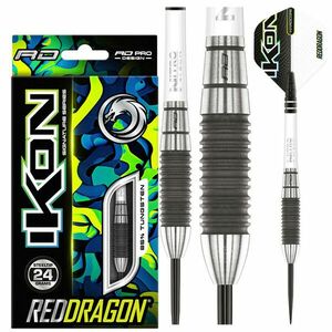 DART SZETT STEEL RED DRAGON IKON 1.2, 24g Gravírozott kép