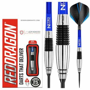DART SZETT RED DRAGON STEEL CYCLONE 25g Gravírozott kép