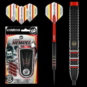 DART SZETT STEEL WINMAU FLORIAN HEMPEL PRO-SERIES 22G, 85% WOLFRAM kép