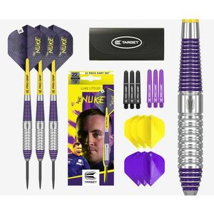 DART SZETT TARGET STEEL LUKE LITTLER 22G, RÉZTESTŰ BRASS kép