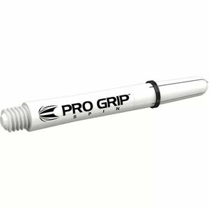 DART SZÁR TARGET PRO GRIP SPIN MŰANYAG, FEHÉR, HOSSZÚ, 9DB-OS CSOMAG kép