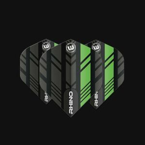 Dart toll Winmau Rhino Black and Green kép