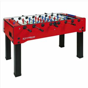 Csocsó asztal NIR Stadium Family Rosso teleszkópos és nem teleszkópos rudazattal kép