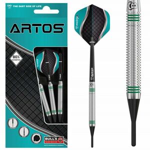 dart szett Bull's Artos AR1 soft Mint 22gr 80% kép