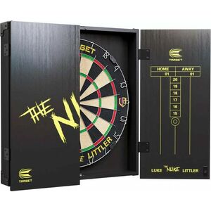Komplett dart csomag Target Luke 'The Nuke' Littler darts tábla és kabinet 2 szett nyíllal kép
