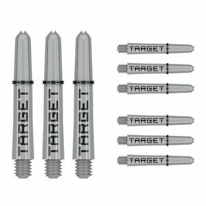 Dart szár rövid Target Pro Grip Tag 34mm, szürke-fekete multi-pack kép