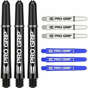 Dart szár közepes Target Pro Grip 41mm, fekete-fehér-kék multi-pack kép