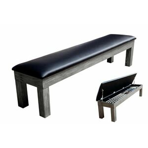 ülőpad biliárdasztalhoz Dynamic Penelope II (fényes fehér, fekete, fátyolos ezüst színben) kép