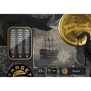 Darts szett steel Target Japan SP Black Marque Phantom 24g 90% kép