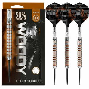 Dart szett steel Harrows Luke Woodhouse Series 2 21g, 90% wolfram kép