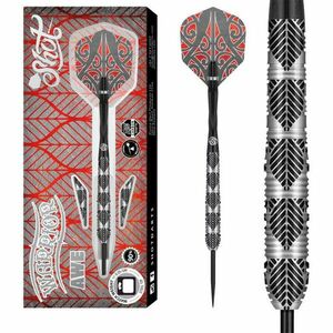 darts szett Shot steel, Warrior Awe 22g, 90% Gravírozott kép