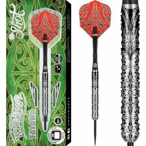 darts szett Shot steel, Warrior Taiaha 23g, 90% Gravírozott kép