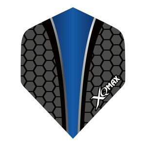 dart toll XQMAX Hexagon 120 mikron fekete-kék kép