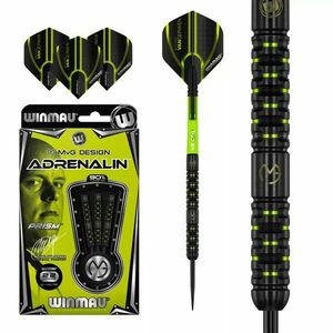 Dart szett Winmau steel MvG Adrenalin 22g, 90% Gravírozott kép