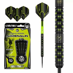 Dart szett Winmau steel MvG Adrenalin 24g, 90% Gravírozott kép