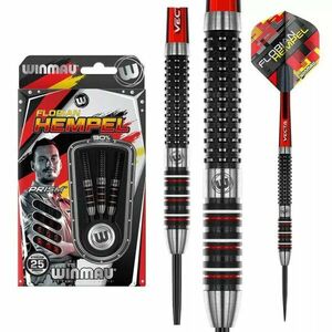 Dart szett Winmau steel Florian Hempel 25g, 90% Gravírozott kép