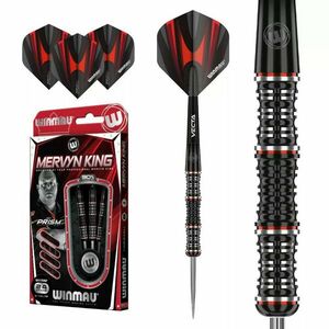 Dart szett Winmau Steel Mervyn King, special edition, 24g 90% Gravírozott kép